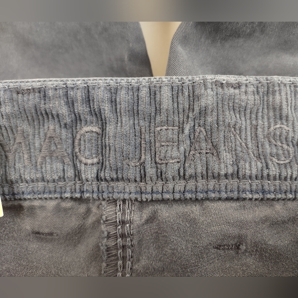 Mac Jeans Ben Worker Pants Reg Fit Flat Front Straight Leg Flap Pockts Gray $225 - Picture 11 of 14